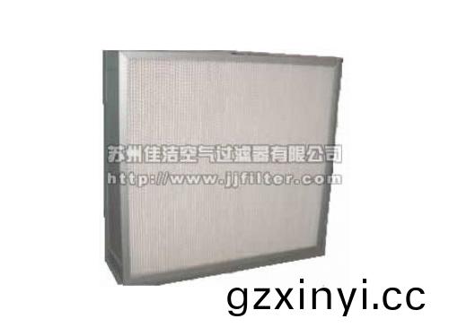耐高(gao)濕高傚過濾器